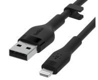 BELKIN USB-A - Lightning Silicone 1m Black CAA008BT1MBK - 731846 - zdjęcie 4